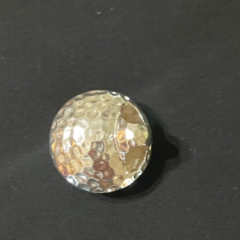 Round Hammered Sterling Silver Silpada Designs Sterling Silver Pendant View 2